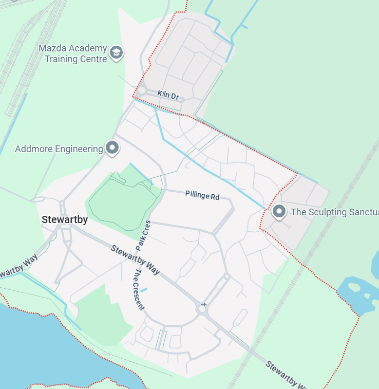 leaflet delivery in stewartby